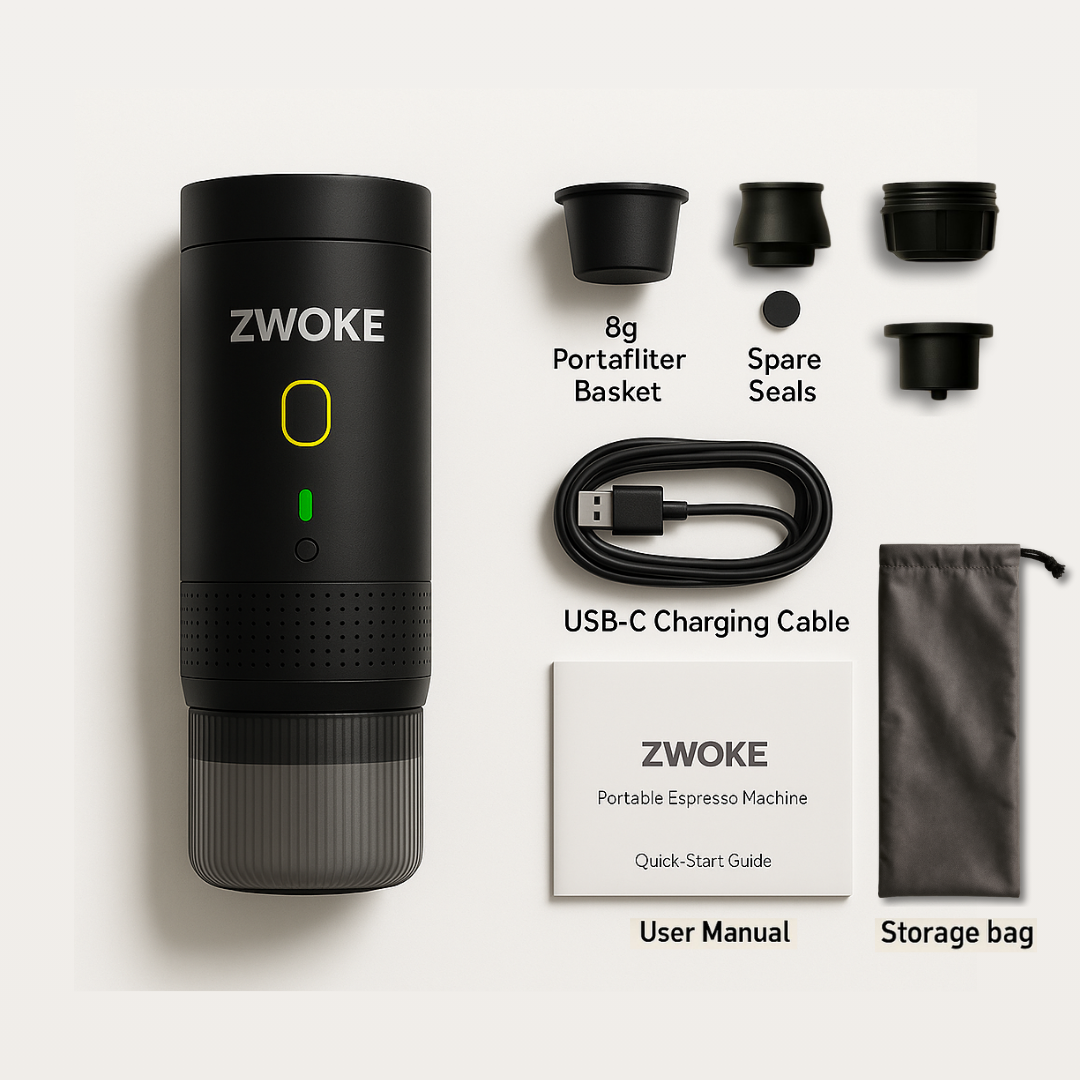 Zwoke Portable Espresso Machine